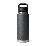 YETI 08. DRINKWARE - WATER BOTTLES - WATER BOTTLES Rambler 36 oz Bottle with Chug Cap BLACK STONE