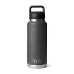 YETI 08. DRINKWARE - WATER BOTTLES - WATER BOTTLES Rambler 36 oz Bottle with Chug Cap BLACK STONE