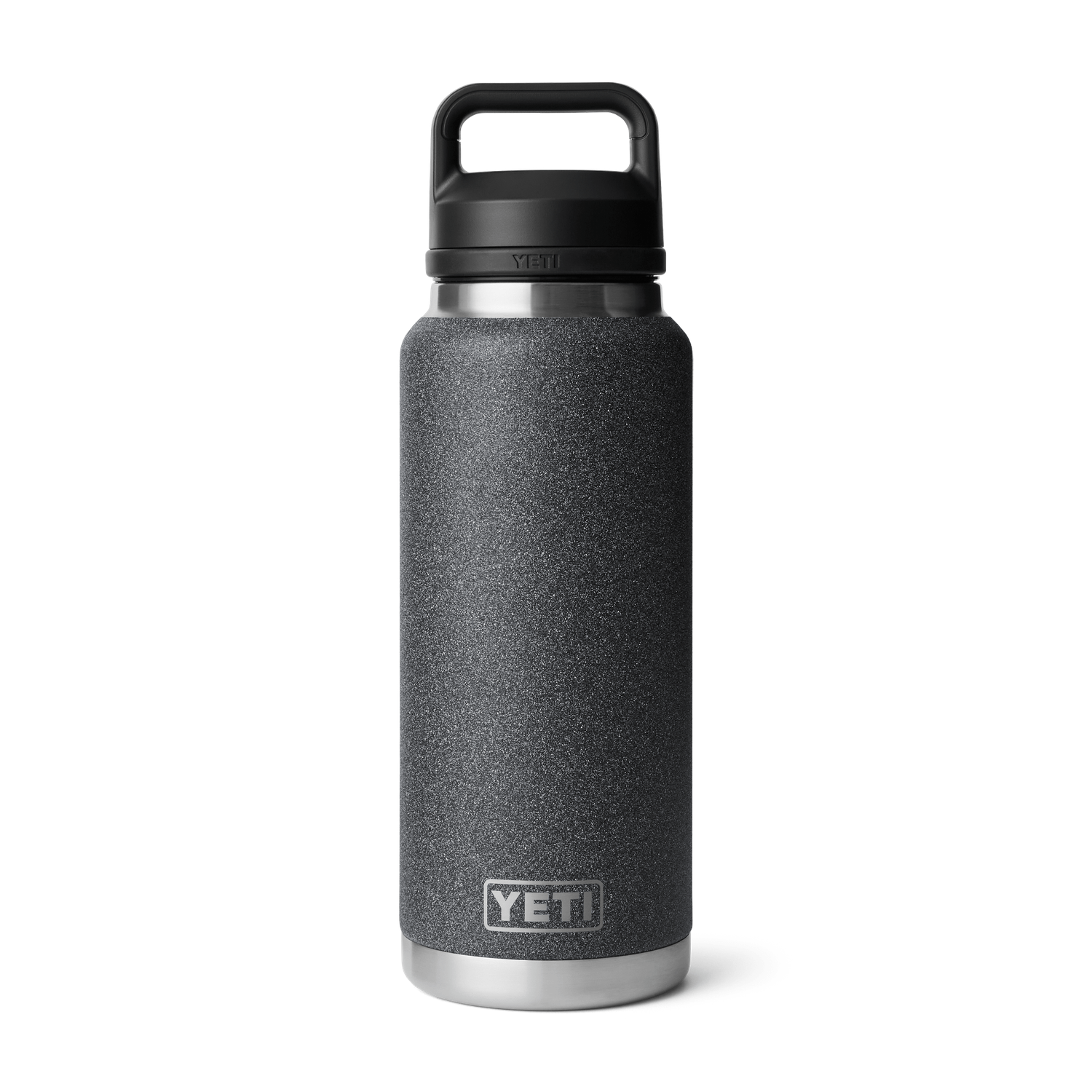 YETI 08. DRINKWARE - WATER BOTTLES - WATER BOTTLES Rambler 36 oz Bottle with Chug Cap BLACK STONE