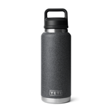 YETI 08. DRINKWARE - WATER BOTTLES - WATER BOTTLES Rambler 36 oz Bottle with Chug Cap BLACK STONE