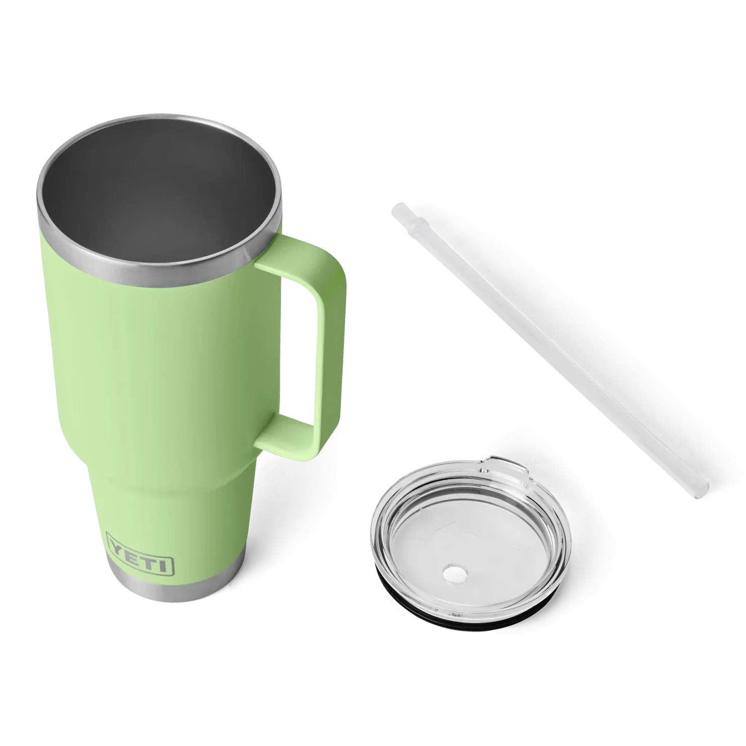 YETI 08. DRINKWARE - CUPS|MUGS - CUPS|MUGS Rambler 42 oz Mug with Straw Lid KEY LIME