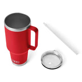 YETI 08. DRINKWARE - CUPS|MUGS - CUPS|MUGS Rambler 42 oz Mug with Straw Lid RESCUE RED