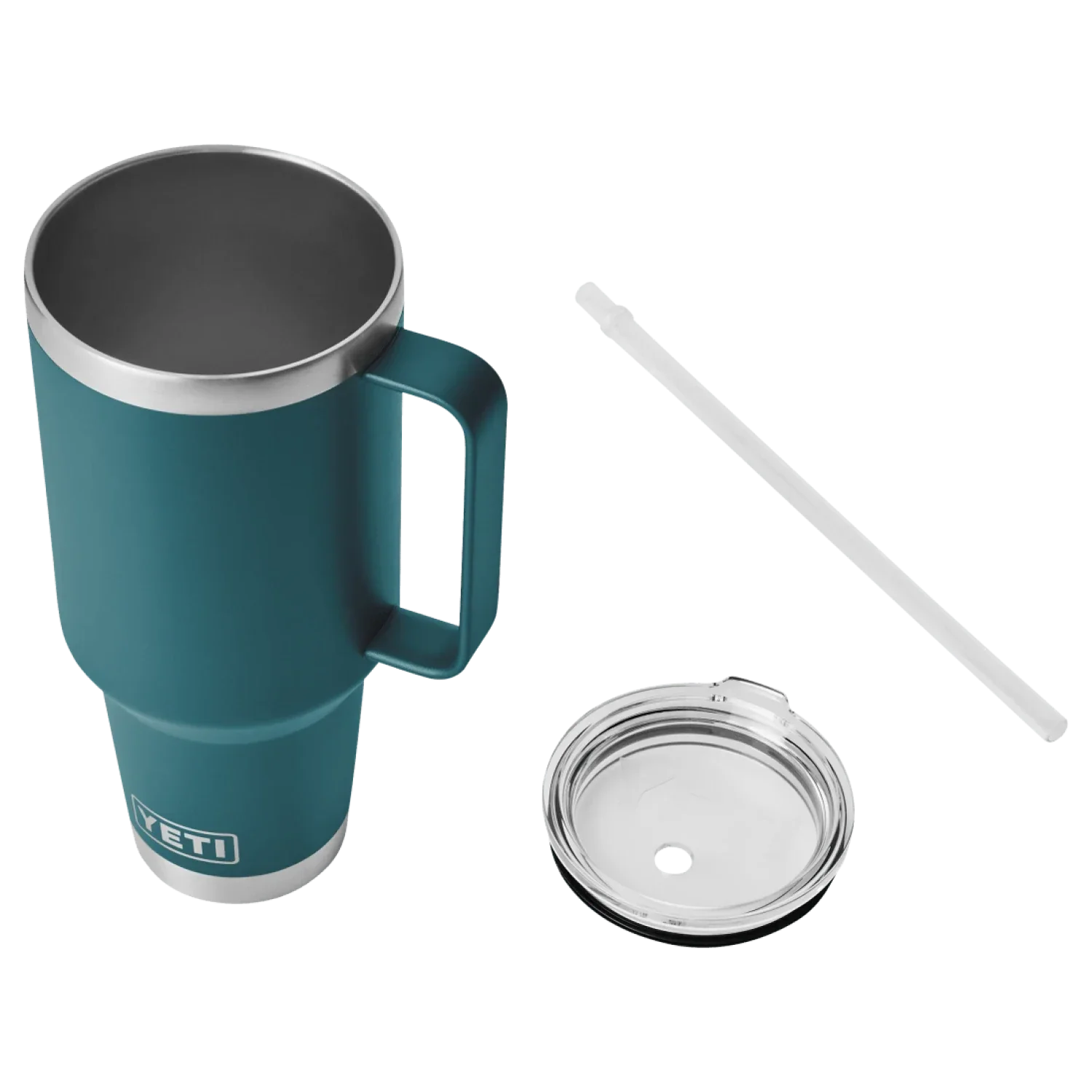 YETI 08. DRINKWARE - CUPS|MUGS - CUPS|MUGS Rambler 42 oz Mug with Straw Lid AGAVE TEAL