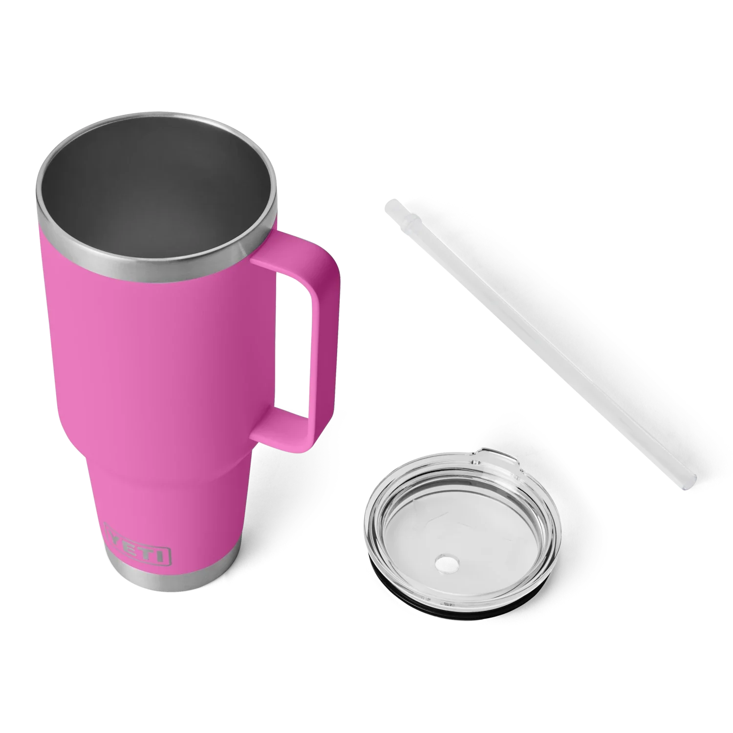 YETI 08. DRINKWARE - CUPS|MUGS - CUPS|MUGS Rambler 42 oz Mug with Straw Lid WILDFLOWER FUCHSIA