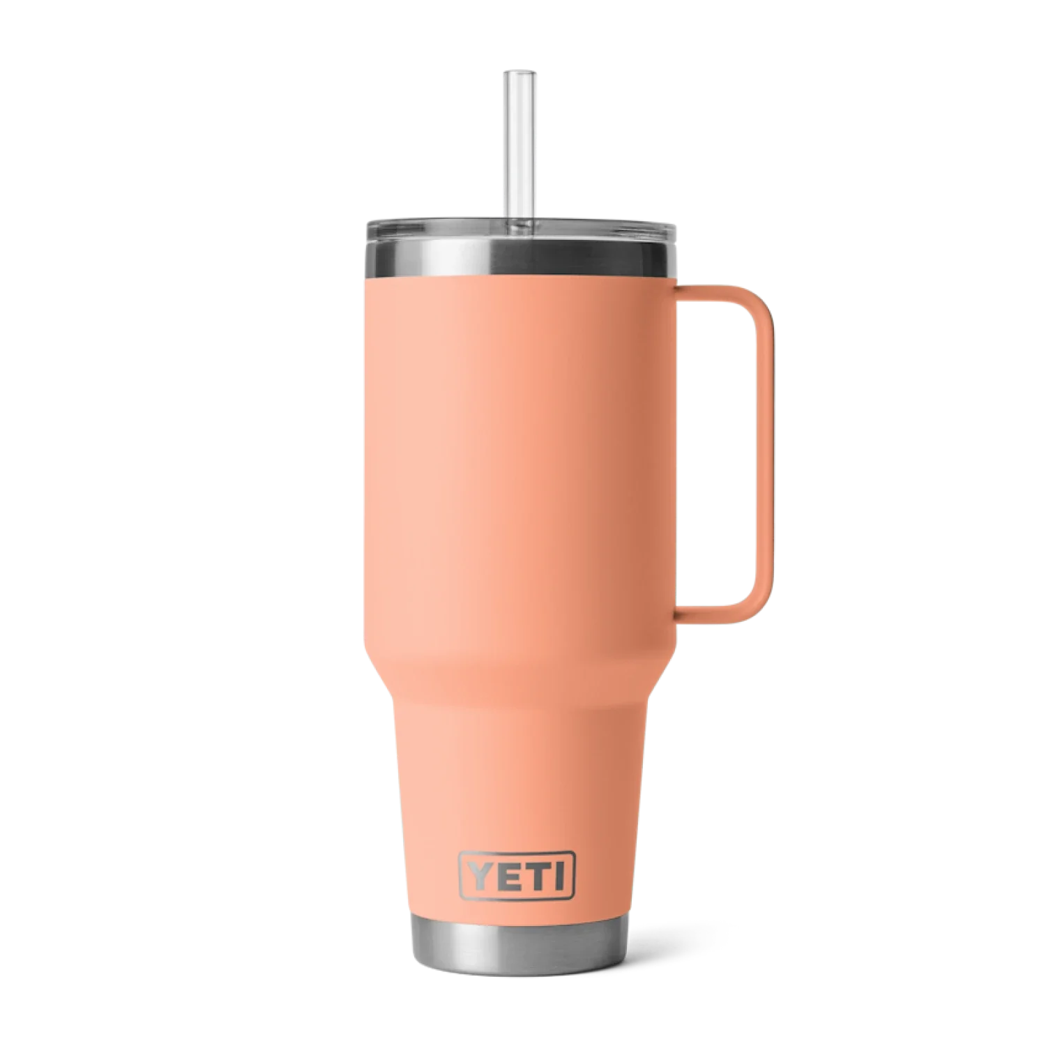 YETI 08. DRINKWARE - CUPS|MUGS - CUPS|MUGS Rambler 42 oz Mug with Straw Lid PEACH