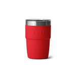 YETI 08. DRINKWARE - CUPS|MUGS - CUPS|MUGS Rambler 8 oz Stackable Cup with Magnetic Slider RESCUE RED