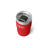 YETI 08. DRINKWARE - CUPS|MUGS - CUPS|MUGS Rambler 8 oz Stackable Cup with Magnetic Slider RESCUE RED