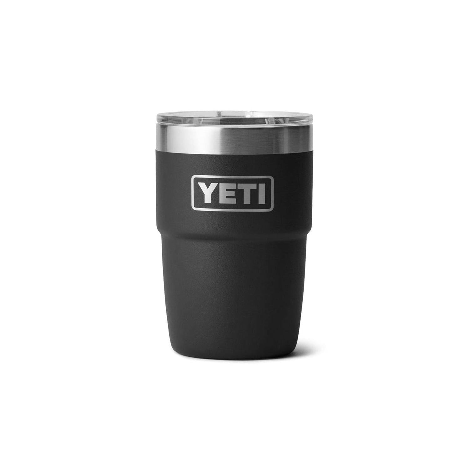 YETI 08. DRINKWARE - CUPS|MUGS - CUPS|MUGS Rambler 8 oz Stackable Cup with Magnetic Slider BLACK