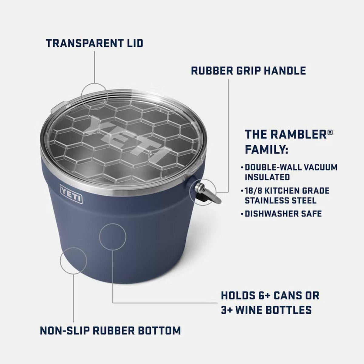 Rambler Beverage Bucket YETI