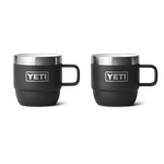 YETI 08. DRINKWARE - CUPS|MUGS - CUPS|MUGS YETI Rambler Espresso 6 oz Cup 2 Pack BLACK