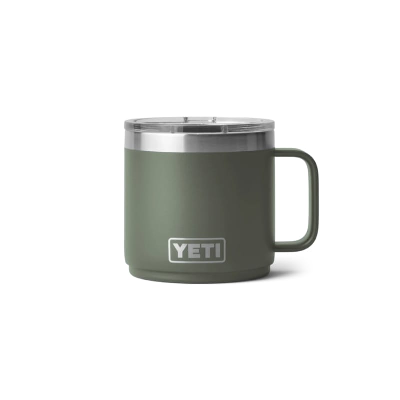 YETI DRINKWARE - CUPS|MUGS - CUPS|MUGS YETI Rambler Mug 14oz 2.0 CAMP GREEN
