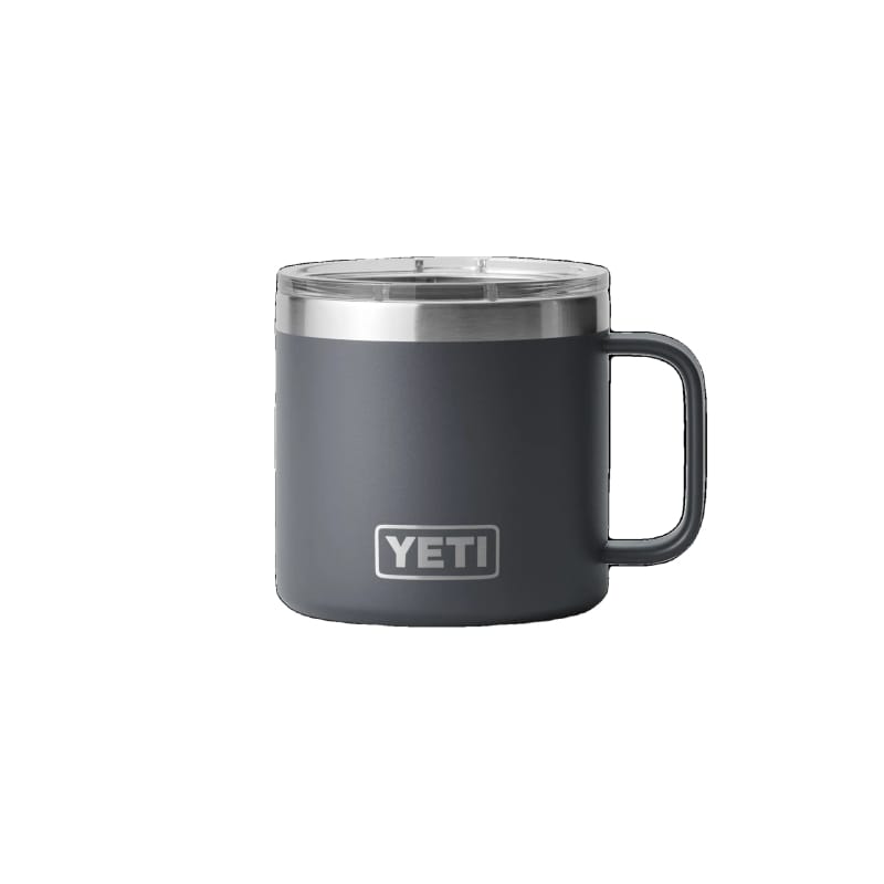 YETI DRINKWARE - CUPS|MUGS - CUPS|MUGS YETI Rambler Mug 14oz 2.0 CHARCOAL