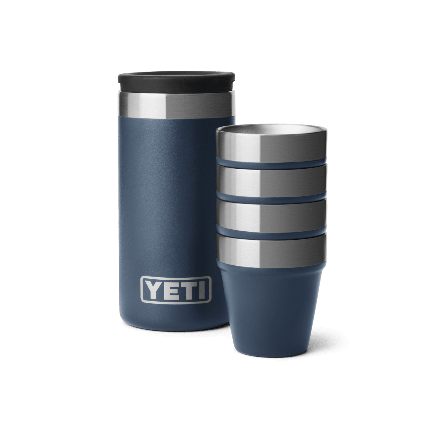 YETI 08. DRINKWARE - CUPS|MUGS - CUPS|MUGS YETI Shot Glasses & Case NAVY