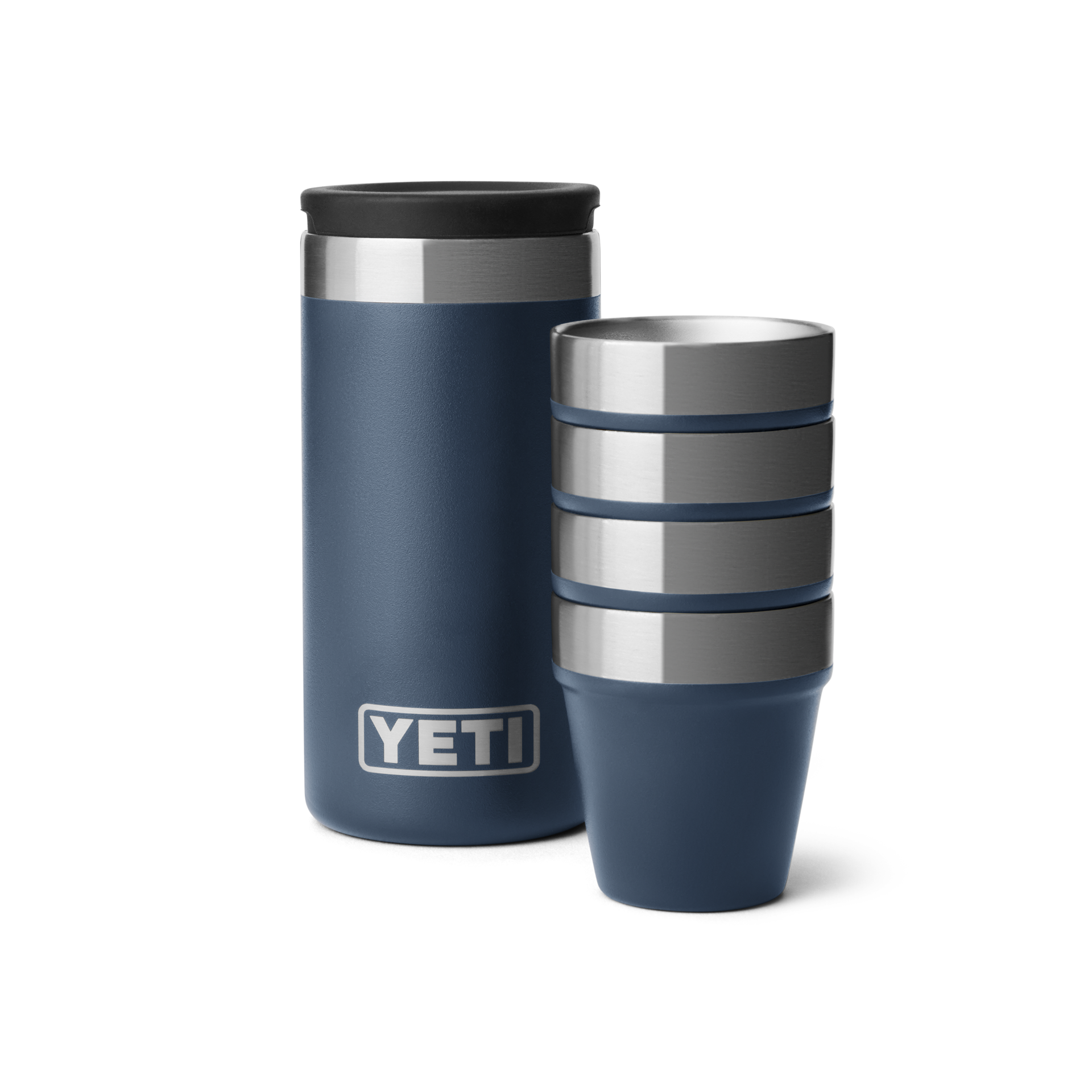 YETI 08. DRINKWARE - CUPS|MUGS - CUPS|MUGS YETI Shot Glasses & Case NAVY