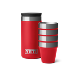 YETI 08. DRINKWARE - CUPS|MUGS - CUPS|MUGS YETI Shot Glasses & Case RESCUE RED