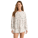 Z Supply 02. WOMENS APPAREL - WOMENS LS SHIRTS - WOMENS LS LOUNGE Women's Alpine Skier Brushed Knit Top NBF NOBLE FIR