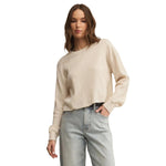 Z Supply 02. WOMENS APPAREL - WOMENS LS SHIRTS - WOMENS LS CASUAL Women's Angel Mini Thermal Top CYL CRYSTAL