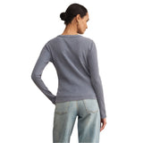 Z Supply 02. WOMENS APPAREL - WOMENS LS SHIRTS - WOMENS LS CASUAL Women's Arlet Mini Thermal Top SCO STORM CLOUD