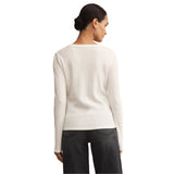 Z Supply 02. WOMENS APPAREL - WOMENS LS SHIRTS - WOMENS LS CASUAL Women's Arlet Mini Thermal Top WHT WHITE