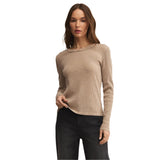 Z Supply 02. WOMENS APPAREL - WOMENS LS SHIRTS - WOMENS LS CASUAL Women's Arlet Mini Thermal Top DTN DESERT TAN