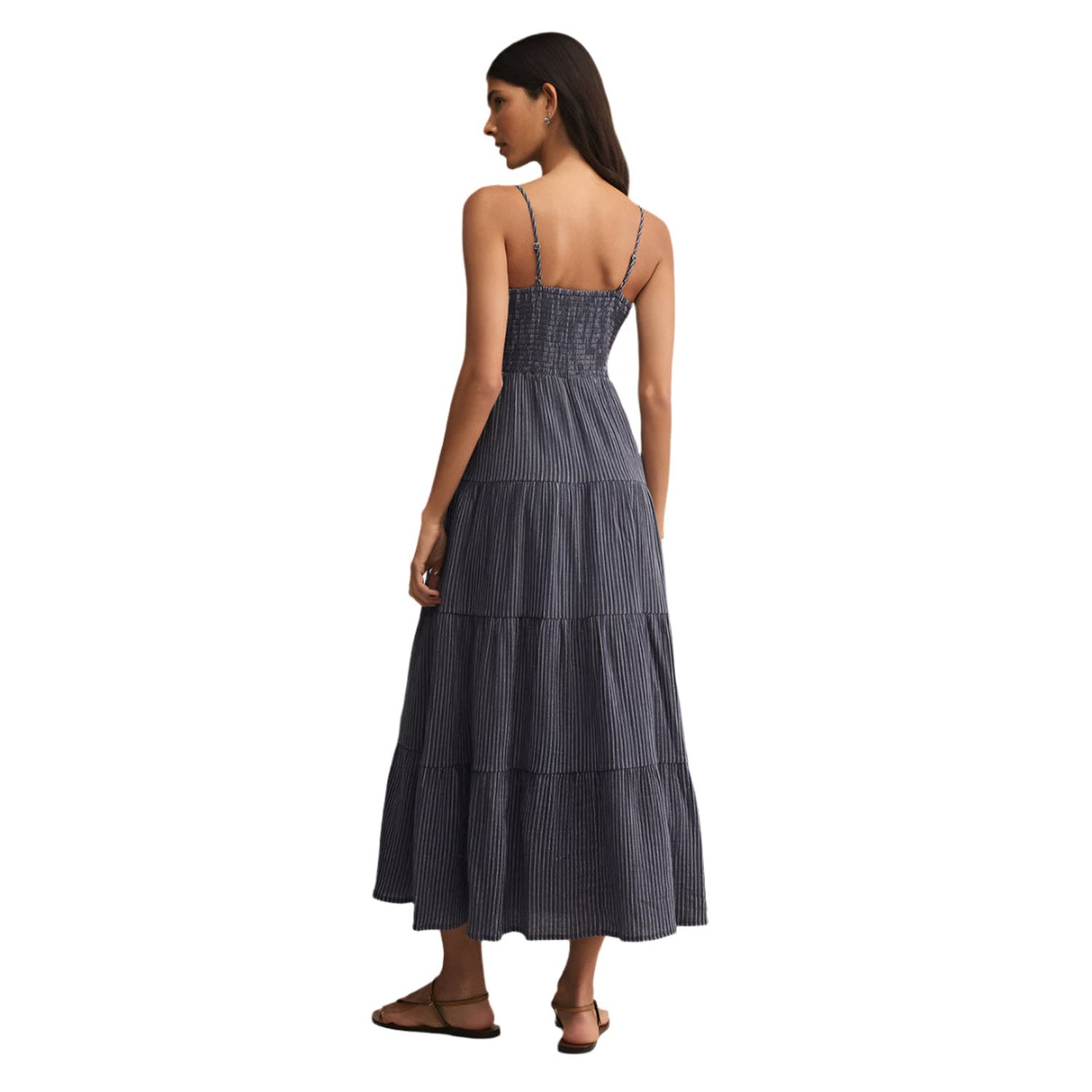Z Supply Women's Balos Striped Gauze Maxi Dress - High Country Outfitters Z Supply Women's Balos Striped Gauze Maxi Dress - High Country Outfitters