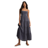 Z Supply 02. WOMENS APPAREL - WOMENS DRESS|SKIRT - WOMENS DRESS CASUAL Women's Balos Striped Gauze Maxi Dress SNV SUPERNOVA