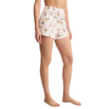 Z Supply 02. WOMENS APPAREL - WOMENS SHORTS - WOMENS SHORTS LOUNGE Women's Classic Pup Short WHT WHITE