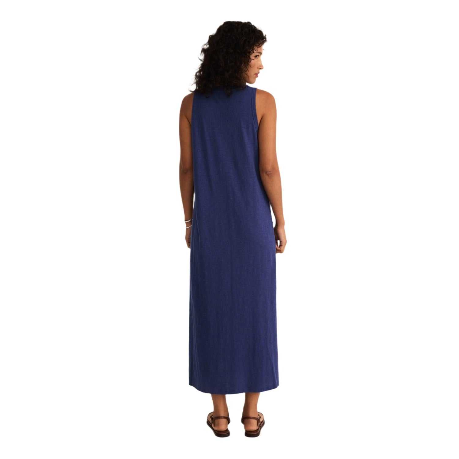 Z Supply Women's Coastline Midi Dress SNP Sunset Pink / Xs Z Supply Women's Coastline Midi Dress SNP Sunset Pink / Xs