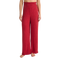 Z Supply 02. WOMENS APPAREL - WOMENS PANTS - WOMENS PANTS LOUNGE Women's Dawn Smocked Rib Pant HAU HAUTE RED