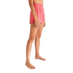 Z Supply 02. WOMENS APPAREL - WOMENS SHORTS - WOMENS SHORTS LOUNGE Women's Dawn Smocked Rib Short WML WATERMELON