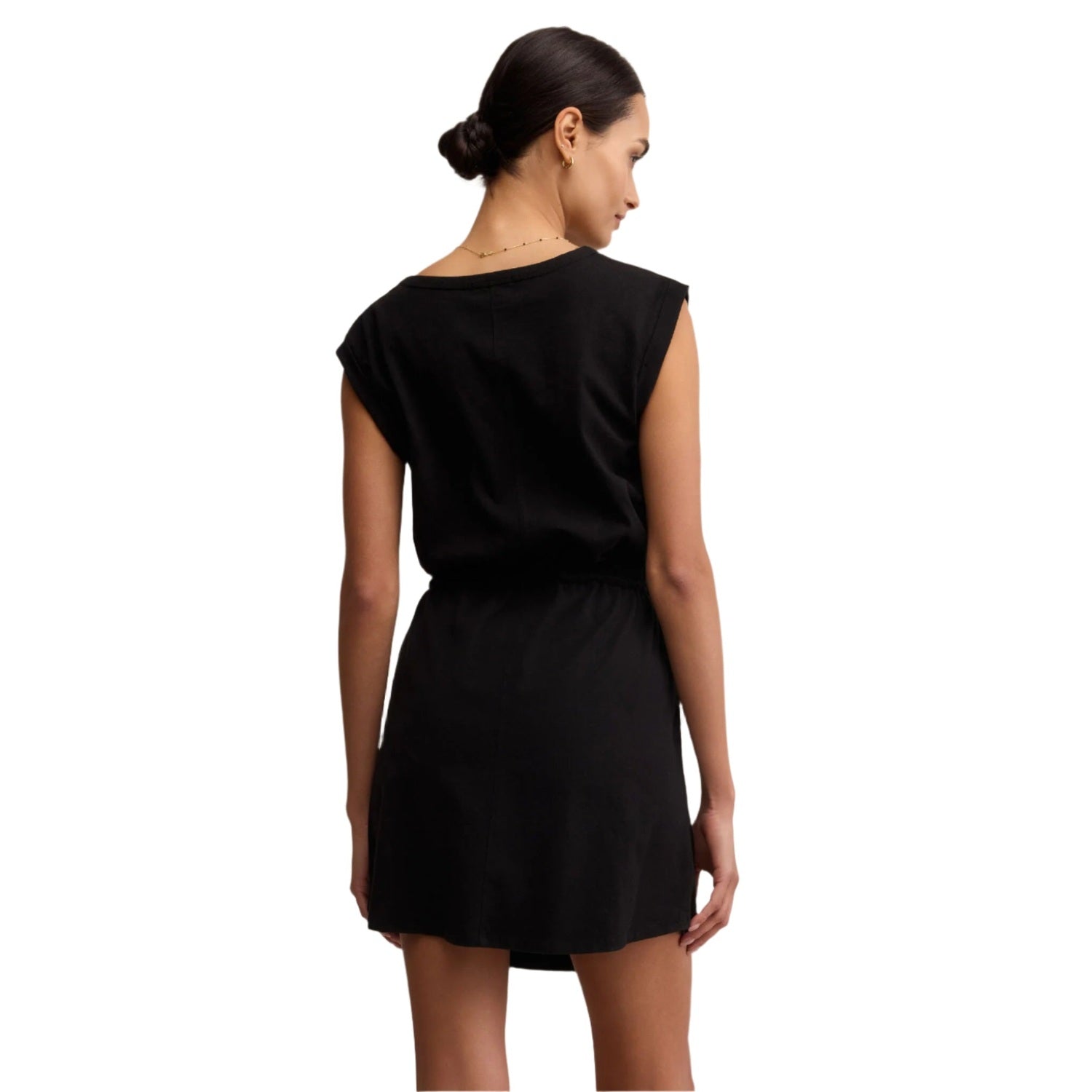 Z Supply 02. WOMENS APPAREL - WOMENS DRESS|SKIRT - WOMENS DRESS CASUAL Women's Dayshift Mini Dress TBK TRUE BLACK