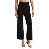 Z Supply 02. WOMENS APPAREL - WOMENS PANTS - WOMENS PANTS LOUNGE Women's Elowen Sweater Knit Pant BLK BLACK