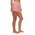 Z Supply 02. WOMENS APPAREL - WOMENS SHORTS - WOMENS SHORTS LOUNGE Women's Emma Stripe Short RDZ RENDEZVOUS