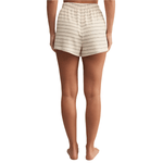 Z Supply 02. WOMENS APPAREL - WOMENS SHORTS - WOMENS SHORTS LOUNGE Women's Evergreen Stripe Short HUN HUNTER GREEN