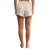 Z Supply 02. WOMENS APPAREL - WOMENS SHORTS - WOMENS SHORTS LOUNGE Women's Evergreen Stripe Short HUN HUNTER GREEN