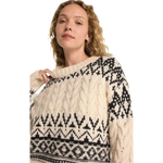 Z Supply 02. WOMENS APPAREL - WOMENS HOODIES|SWEATERS - WOMENS PO SWEATERS Women's Garland Fairisle Sweater SSA SEA SALT