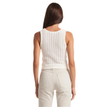 Z Supply 02. WOMENS APPAREL - WOMENS SS SHIRTS - WOMENS TANK CASUAL Women's Koa Sweater Tank WHT WHITE