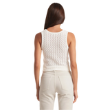 Z Supply 02. WOMENS APPAREL - WOMENS SS SHIRTS - WOMENS TANK CASUAL Women's Koa Sweater Tank WHT WHITE