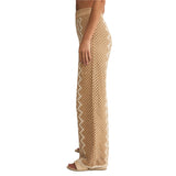 Z Supply 02. WOMENS APPAREL - WOMENS PANTS - WOMENS PANTS CASUAL Women's Loma Crochet Pant NAT NATURAL