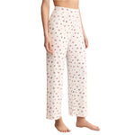 Z Supply 02. WOMENS APPAREL - WOMENS PANTS - WOMENS PANTS LOUNGE Women's Luxe Holly Pointelle Pant WHT WHITE