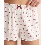 Z Supply 02. WOMENS APPAREL - WOMENS SHORTS - WOMENS SHORTS LOUNGE Women's Luxe Holly Short WHT WHITE