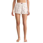 Z Supply 02. WOMENS APPAREL - WOMENS SHORTS - WOMENS SHORTS LOUNGE Women's Luxe Holly Short WHT WHITE