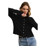 Z Supply 02. WOMENS APPAREL - WOMENS HOODIES|SWEATERS - WOMENS PO SWEATERS Women's Medina Cozy Cardigan FVR FESTIVE RED