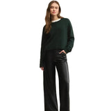 Z Supply 02. WOMENS APPAREL - WOMENS HOODIES|SWEATERS - WOMENS PO SWEATERS Women's Medina Cozy Cardigan GRG GARLAND GREEN