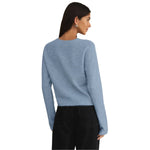 Z Supply 02. WOMENS APPAREL - WOMENS HOODIES|SWEATERS - WOMENS PO SWEATERS Women's Medina Cozy Cardigan SRB SERENE BLUE