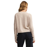 Z Supply 02. WOMENS APPAREL - WOMENS HOODIES|SWEATERS - WOMENS PO SWEATERS Women's Medina Cozy Cardigan LOH LIGHT OATMEAL HEATHER