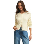 Z Supply 02. WOMENS APPAREL - WOMENS HOODIES|SWEATERS - WOMENS PO SWEATERS Women's Medina Cozy Cardigan MYW MELLOW YELLOW
