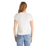 Z Supply 02. WOMENS APPAREL - WOMENS SS SHIRTS - WOMENS SS CASUAL Women's Modern Slub Tee WHT WHITE