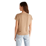 Z Supply 02. WOMENS APPAREL - WOMENS SS SHIRTS - WOMENS SS CASUAL Women's Modern Slub Tee DFW DRIFTWOOD