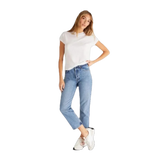 Z Supply 02. WOMENS APPAREL - WOMENS SS SHIRTS - WOMENS SS CASUAL Women's Modern Slub Tee WHT WHITE